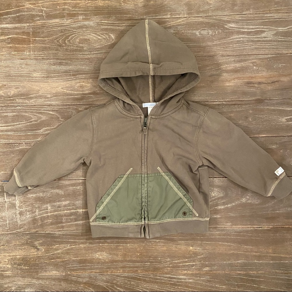 Janie and Jack Beach Scene Hoodie - 18-24mo